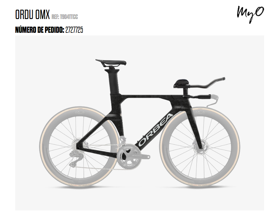 Orbea OMX MyO runkosetti S-M